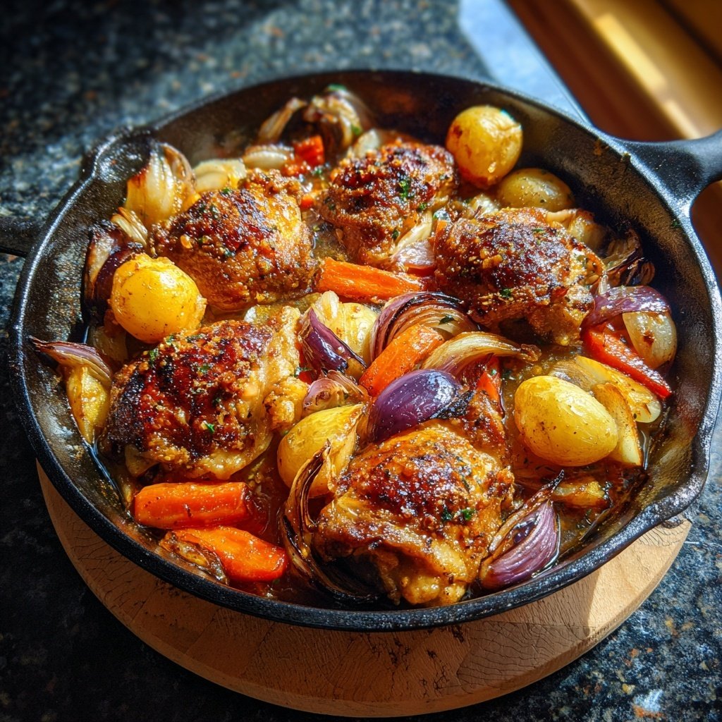 Savory One-Pan Chicken Dinner