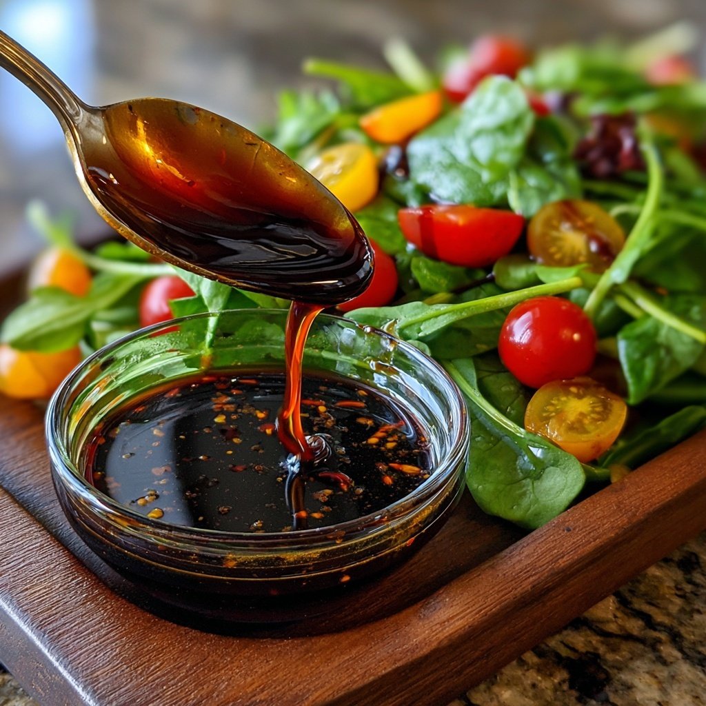 Quick Balsamic Glaze for Everyday Salads​