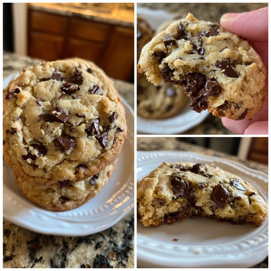 Bakery Style Chocolate Chip Cookies