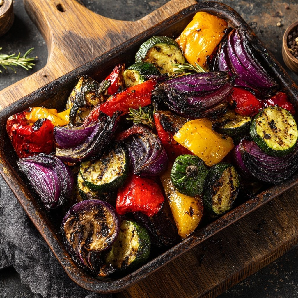 Mediterranean Roasted Vegetable Tray
