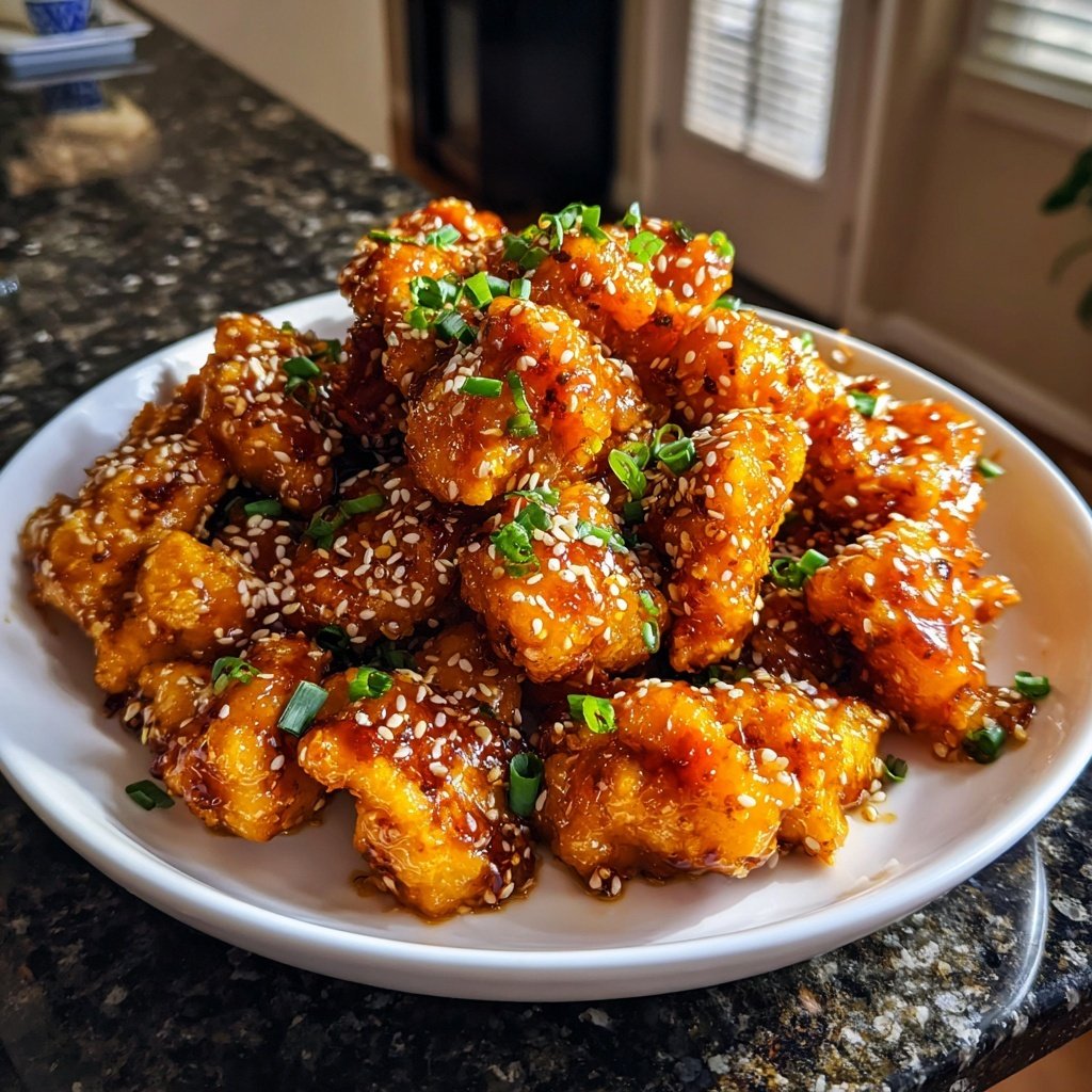 Honey Garlic Chicken Bites