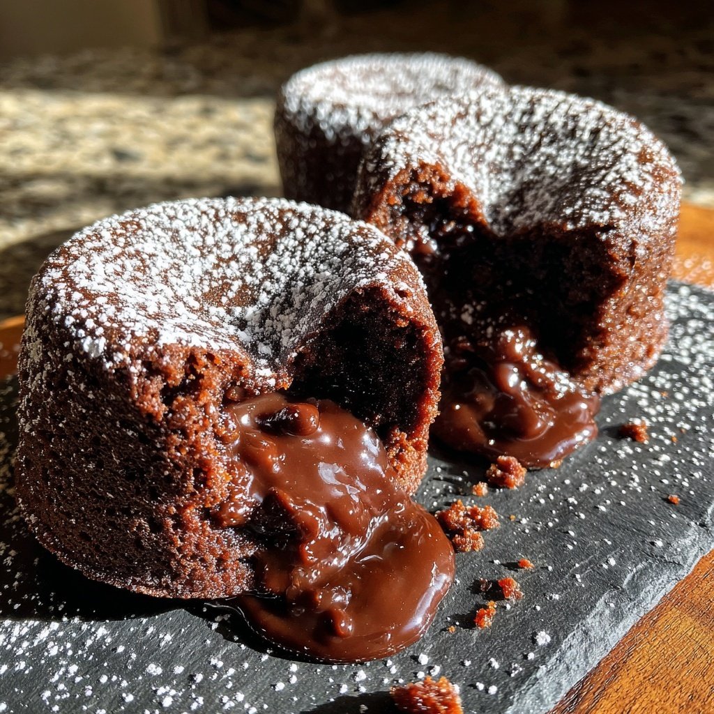 Tempting Chocolate Lava Cakes