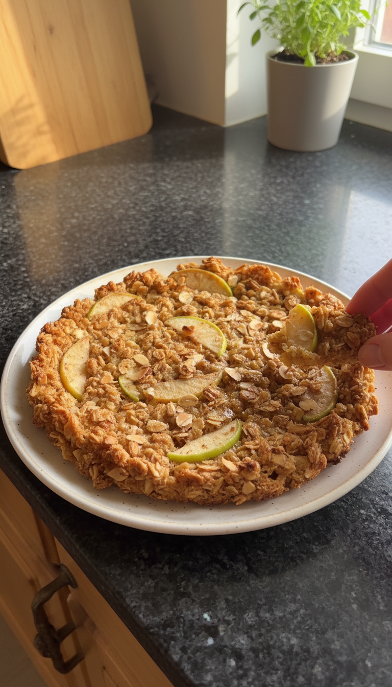 Crunchy Apple Almond Snack