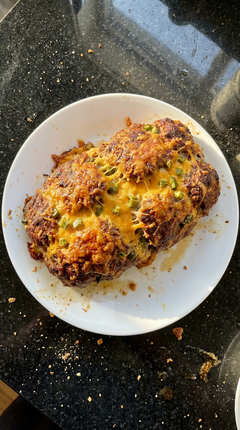 Jalapeño Meatloaf with Cheese