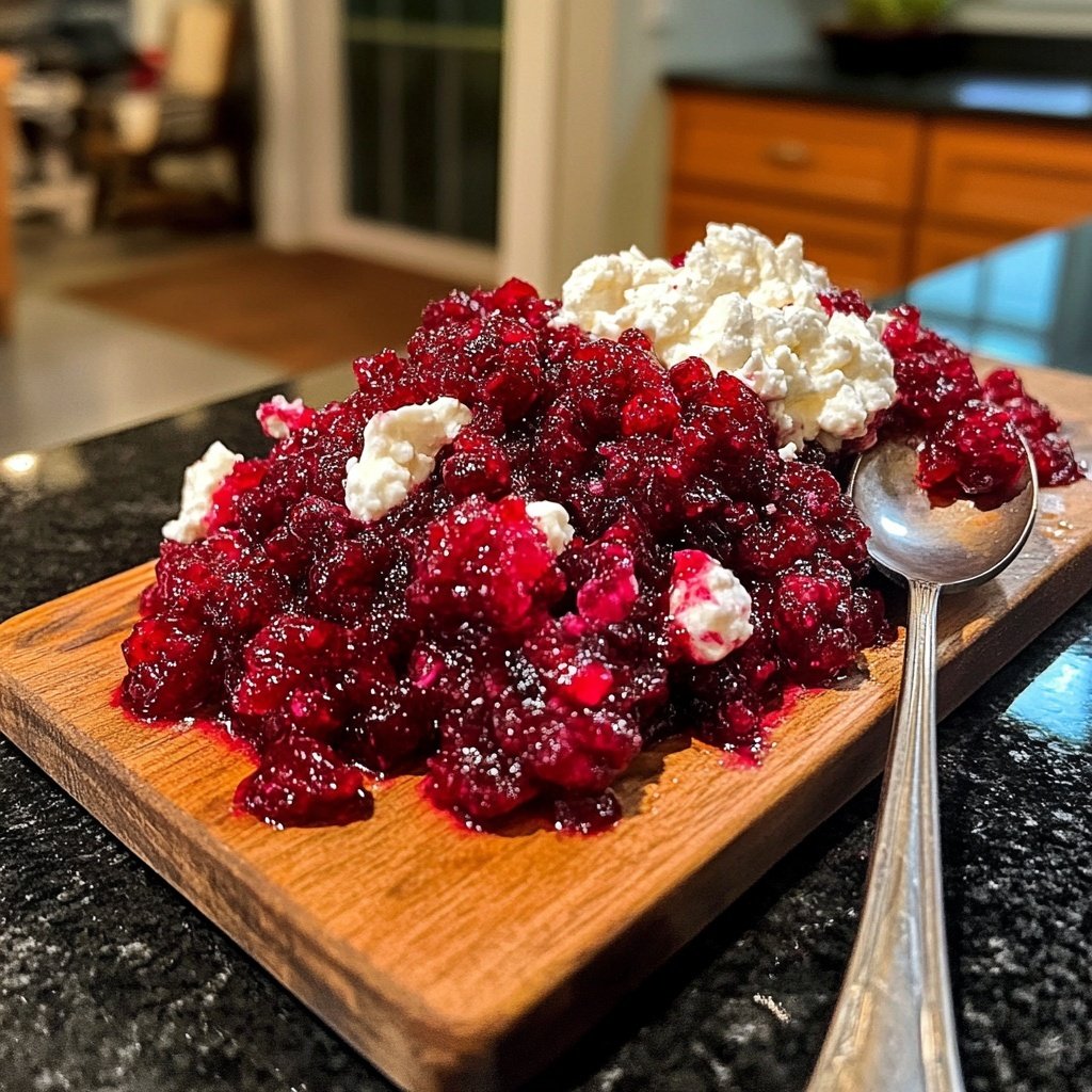Five-Spice Cranberry Relish with Goat Cheese