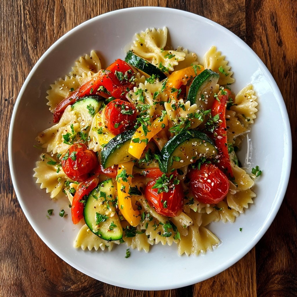 Pasta Primavera in 15 Minutes