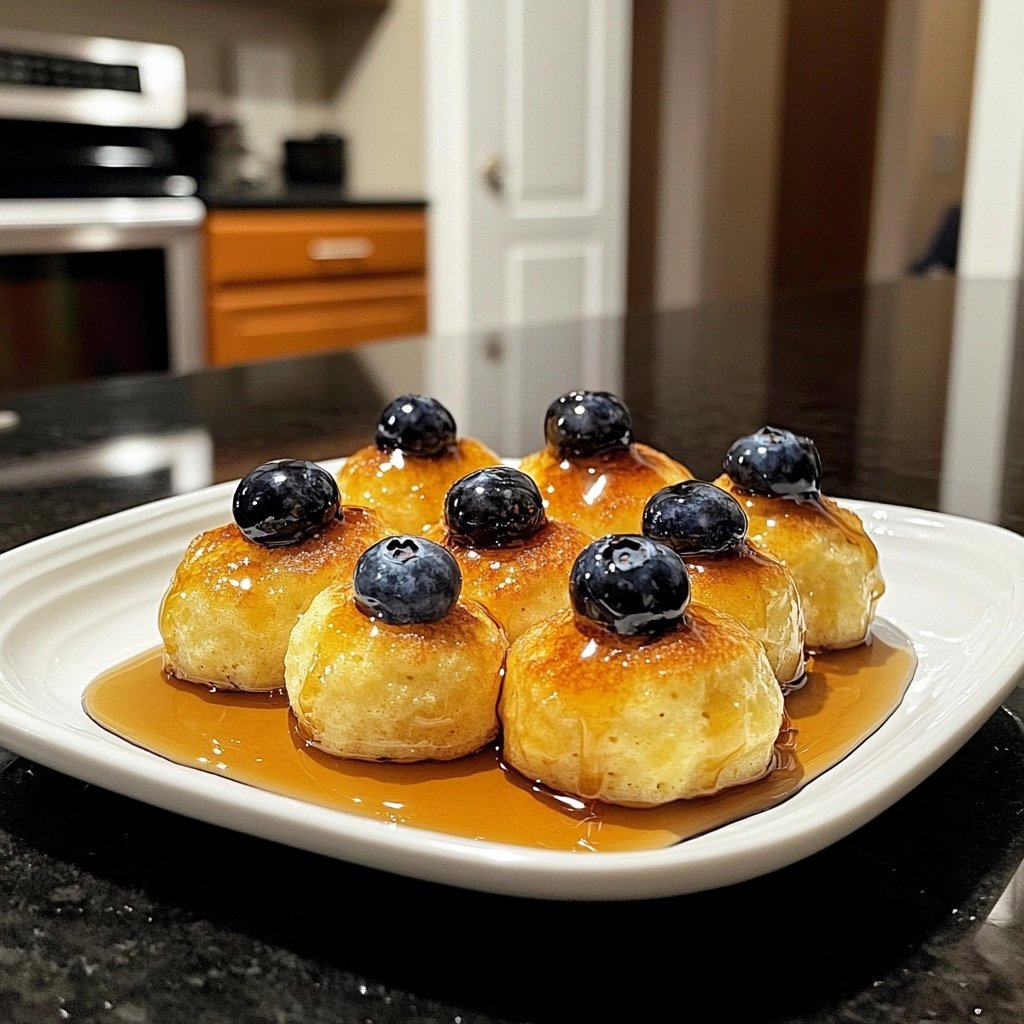 Easy Breakfast Pancake Poppers