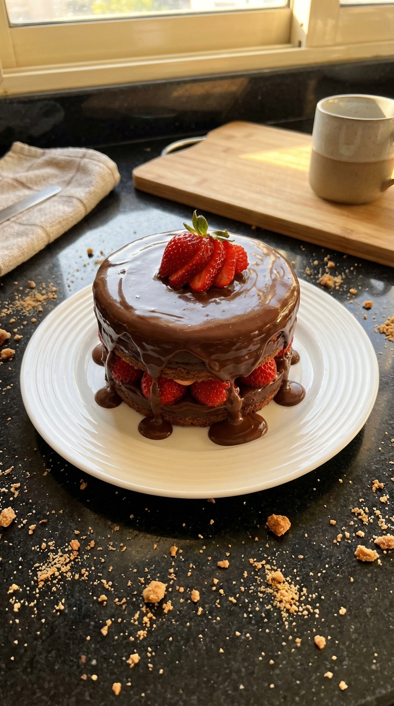 Dubai Chocolate Strawberry Sensation