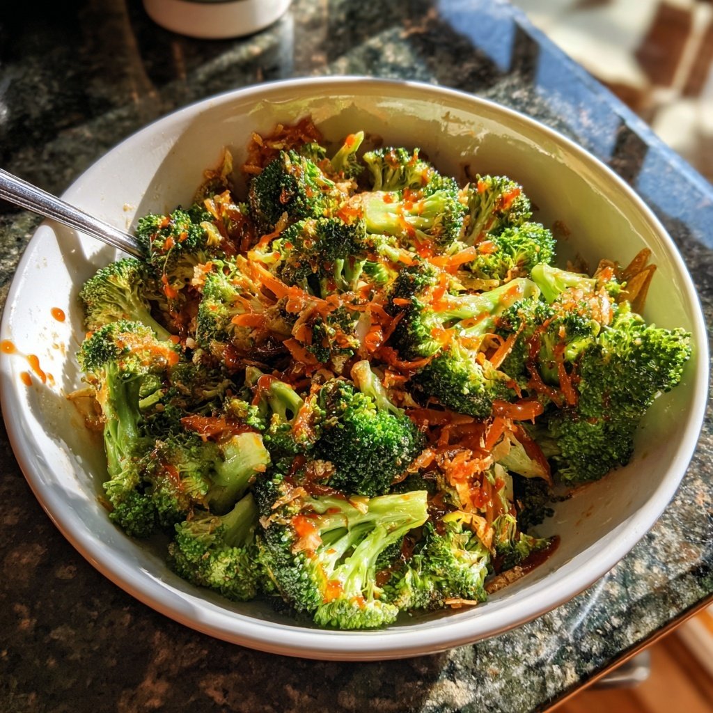 Sweet and Spicy Broccoli Salad