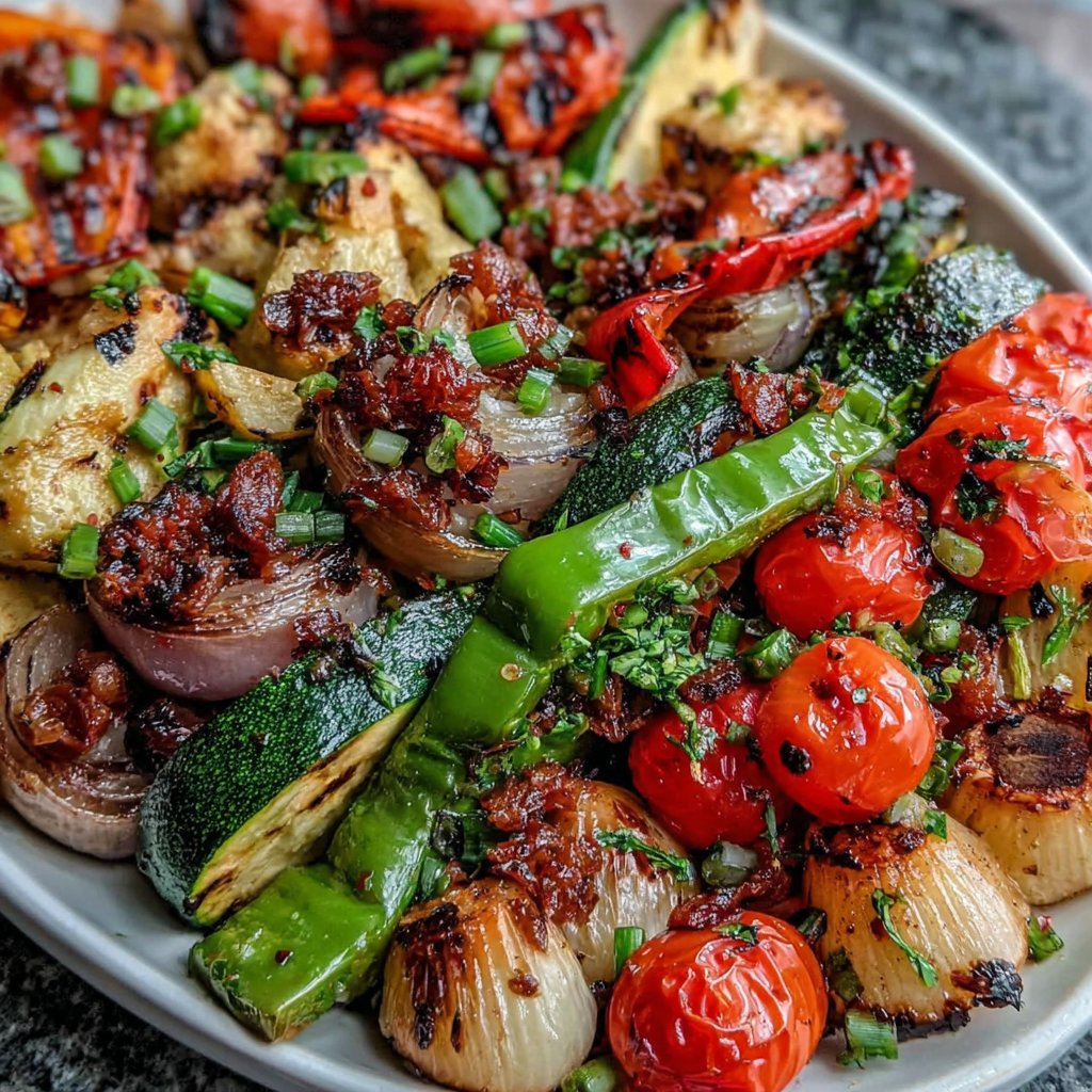 Grilled Veggie Lunch Platter