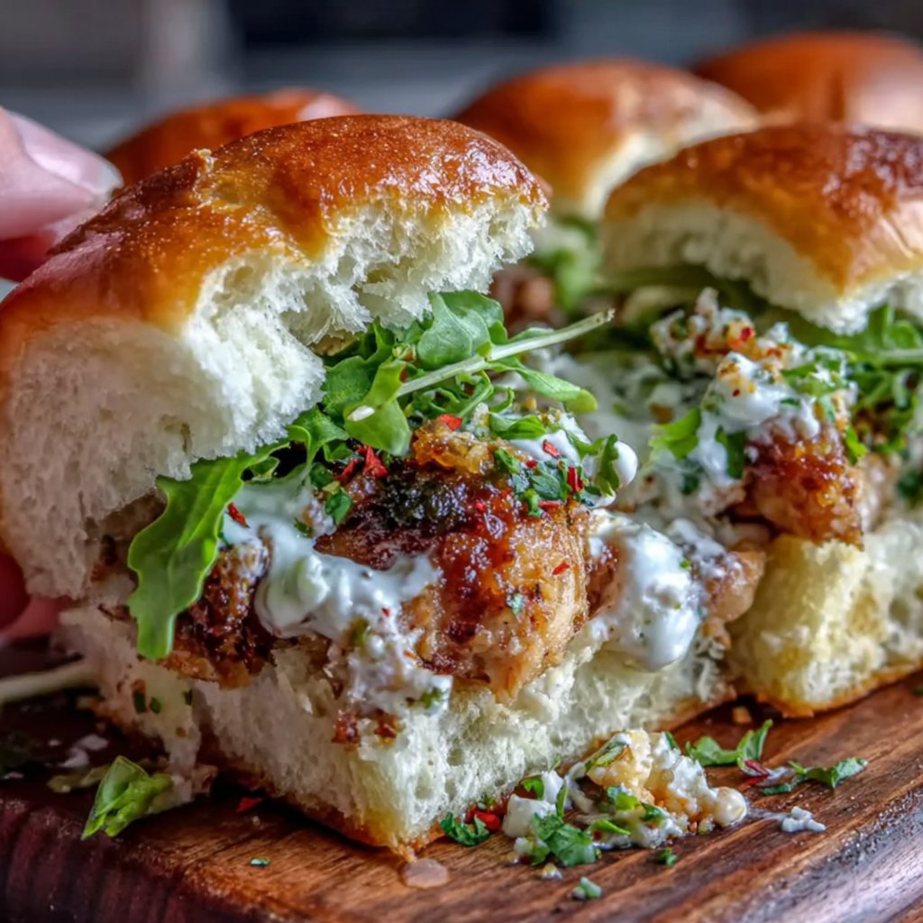 Zesty Turkey Sliders on Buns